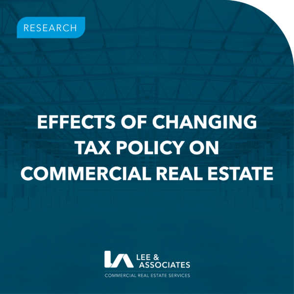 Effects of Changing Tax Policy on Commercial Real Estate