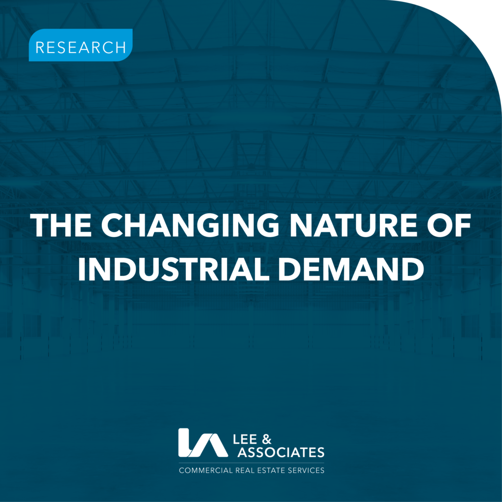 The U.S. warehouse market is booming as companies compete for scarce distribution space to meet surging e-commerce demand. Businesses are pushing to deliver online orders faster to the homes of digital shoppers and responding to growing consumer spending that is driving an economic rebound. This report analyzes the changing nature of industrial demand.